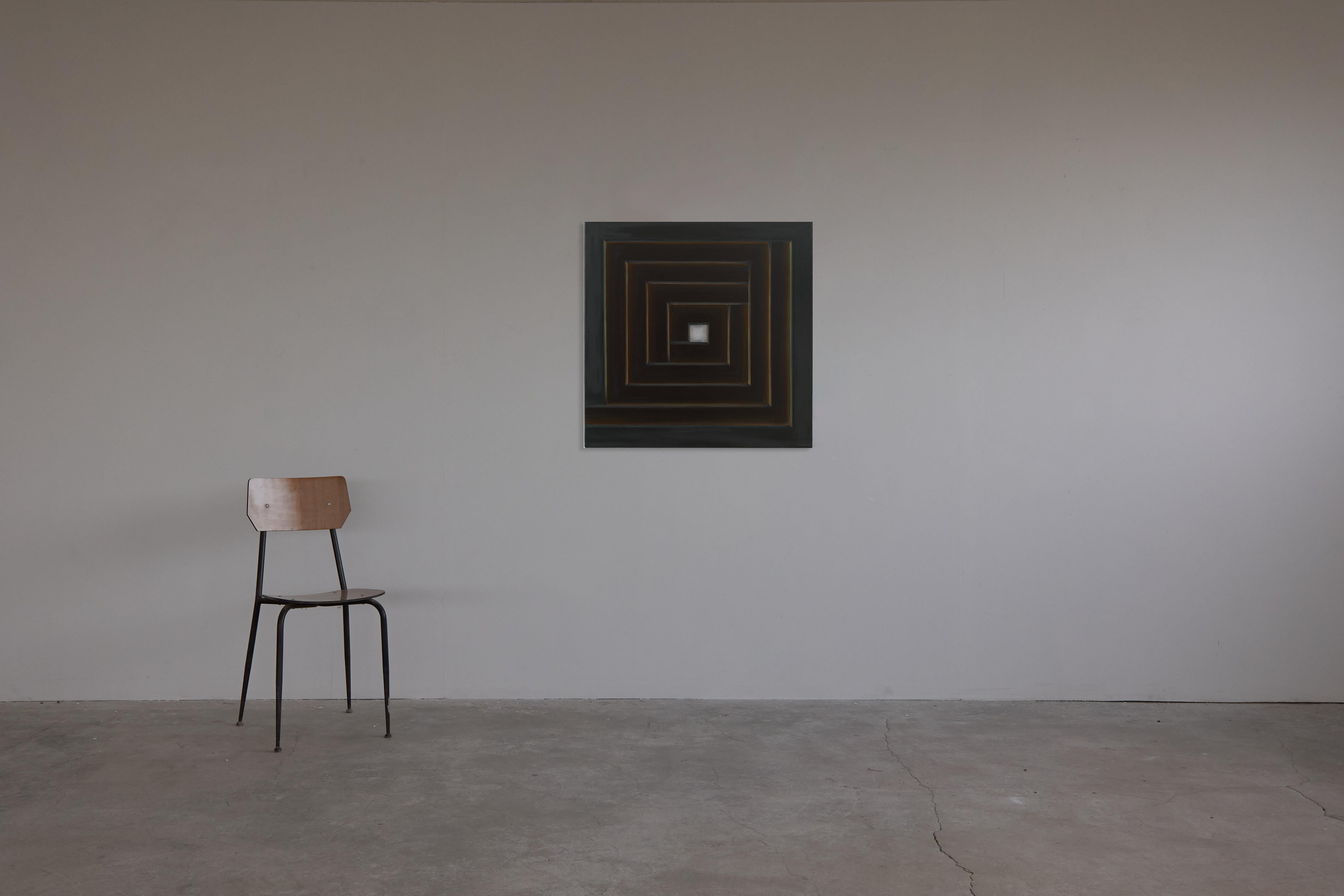 Óleo, Moderno, Minimalismo, Piedras, Sombras, Nueva York en venta 4