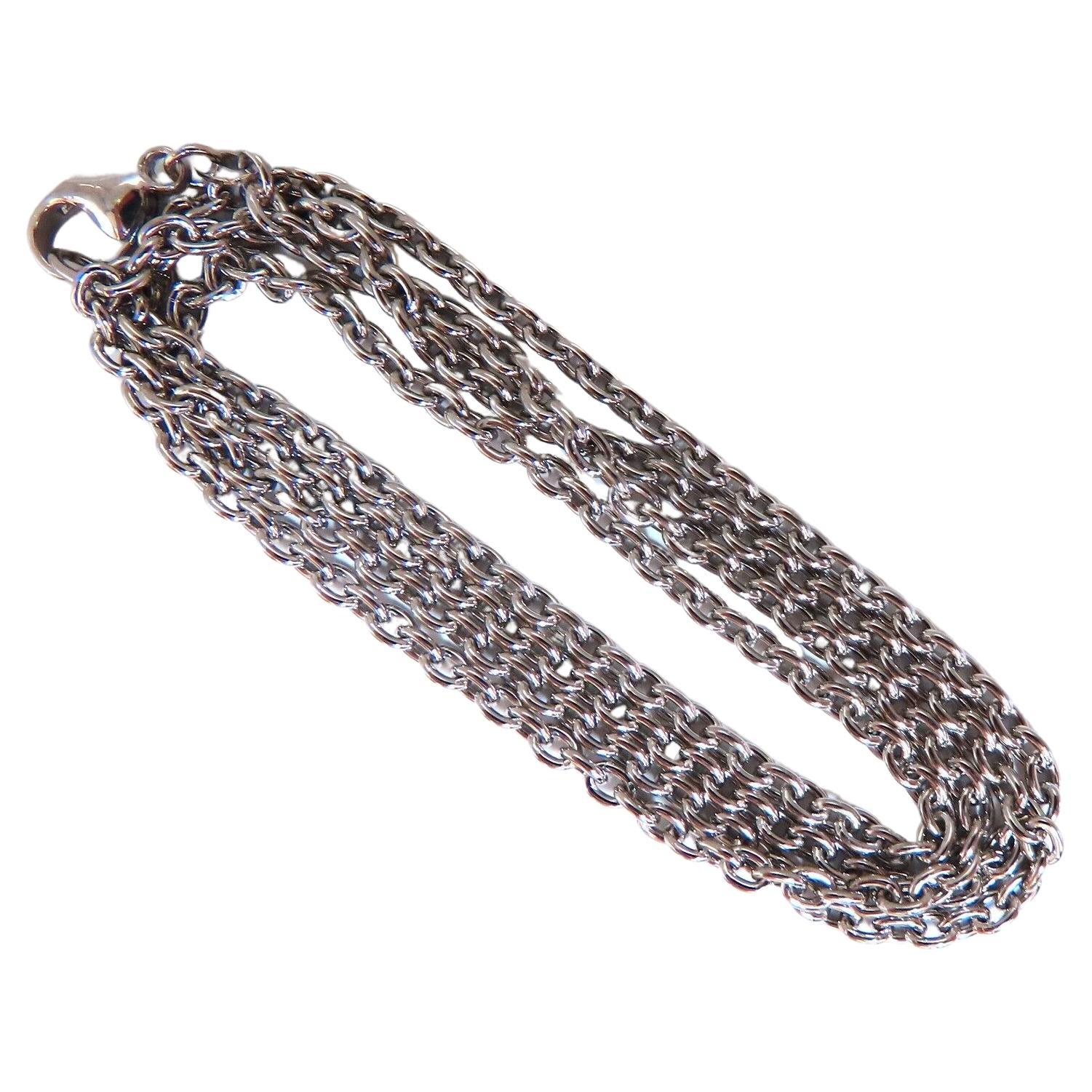 Cable Link Platinum Chain For Sale