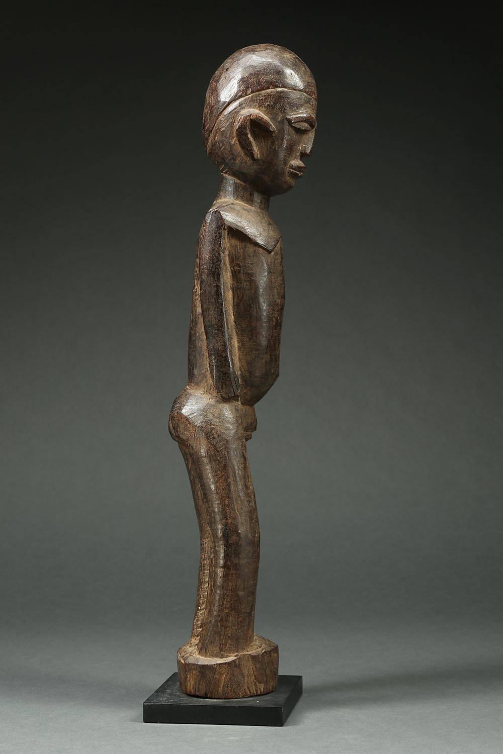 Bois Figure tribale Lobi debout:: Ghana:: Afrique