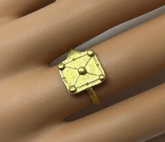 24 Karat Gold Ancient Roman Gold Ring 2nd century AD 2000 Years Old Wearable
