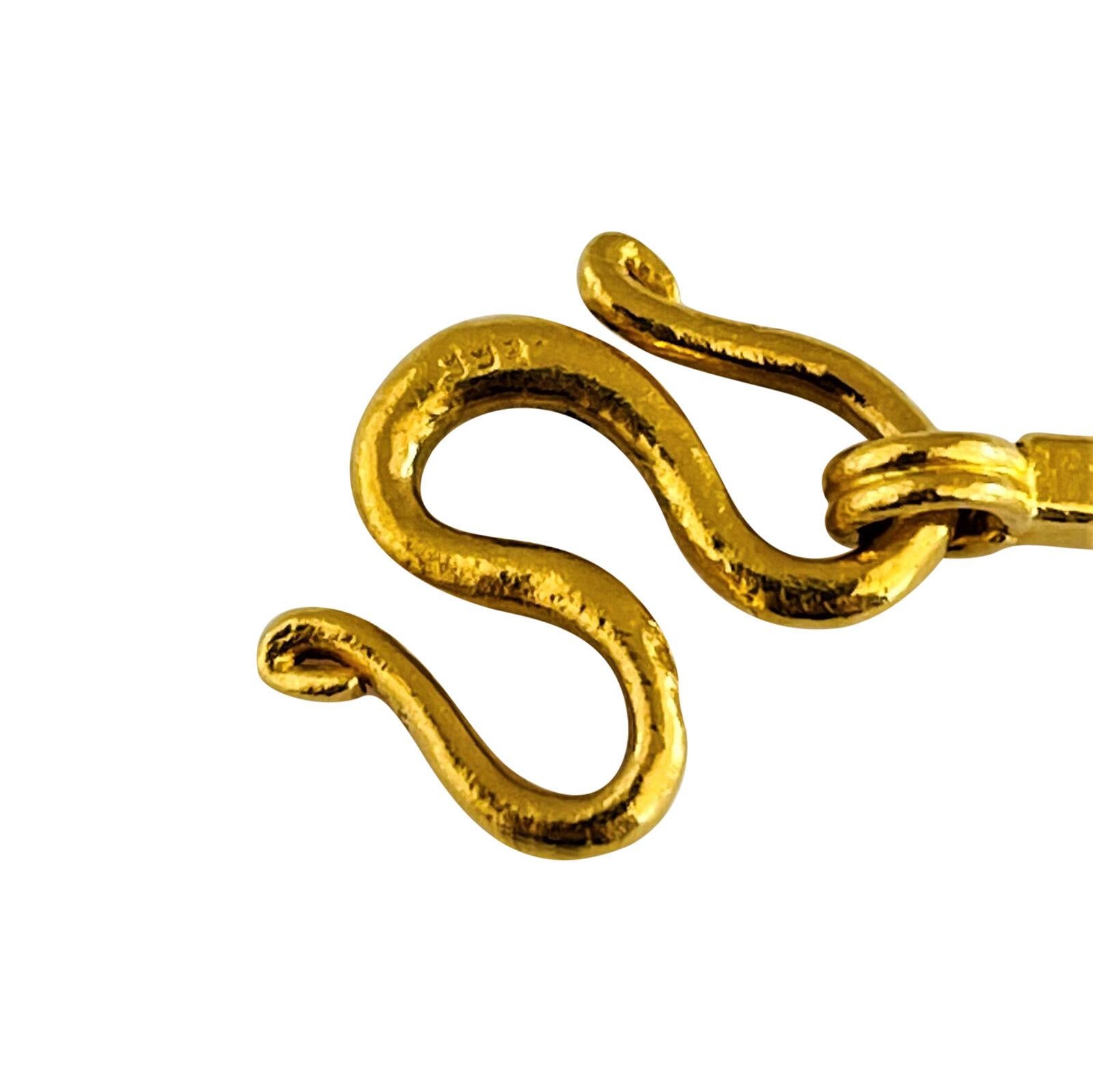 24 Karat reines Gelbgold, massive, schwere, quadratische Kabel-Gliederkette 3