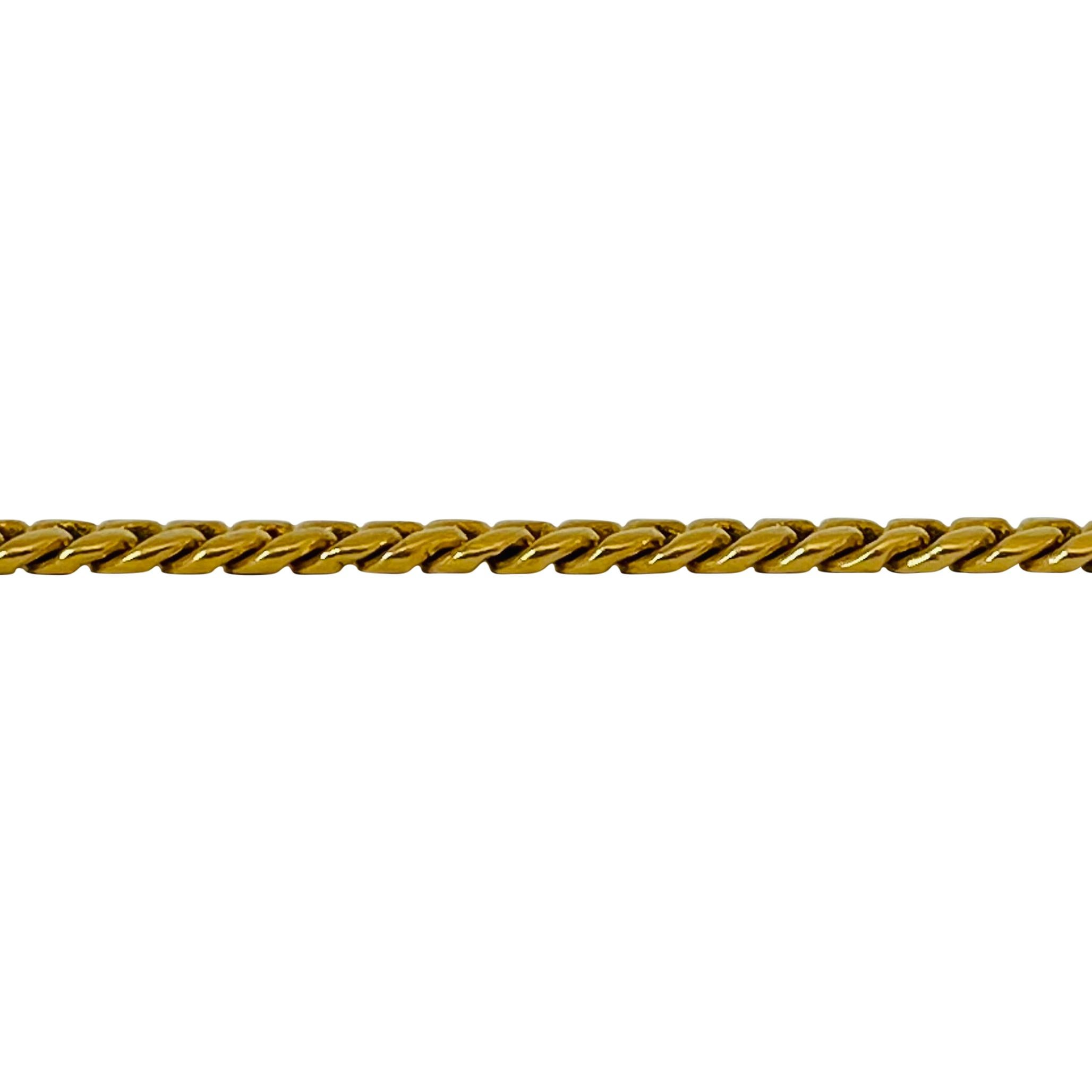 Women's 24 Karat Pure Yellow Gold Solid Ladies Curb Link Bracelet