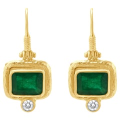 24-Karat-Gold-Ohrringe