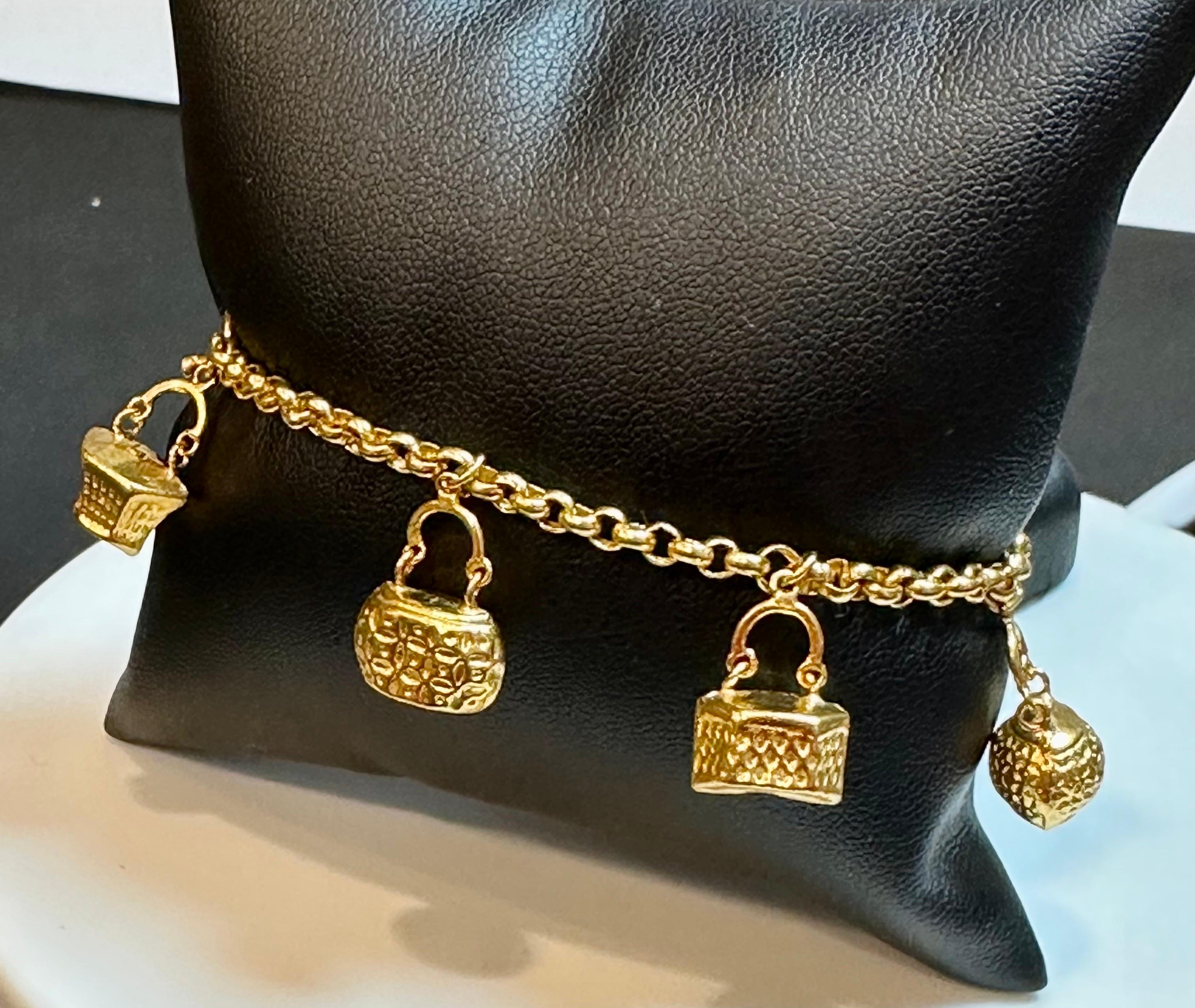 This 24 karat yellow gold bracelet is a stunning piece of jewelry crafted from authentic solid gold. The bracelet weighs 15.5 grams and measures 6.5 inches, making it a substantial and valuable addition to any collection. The bracelet is nicely