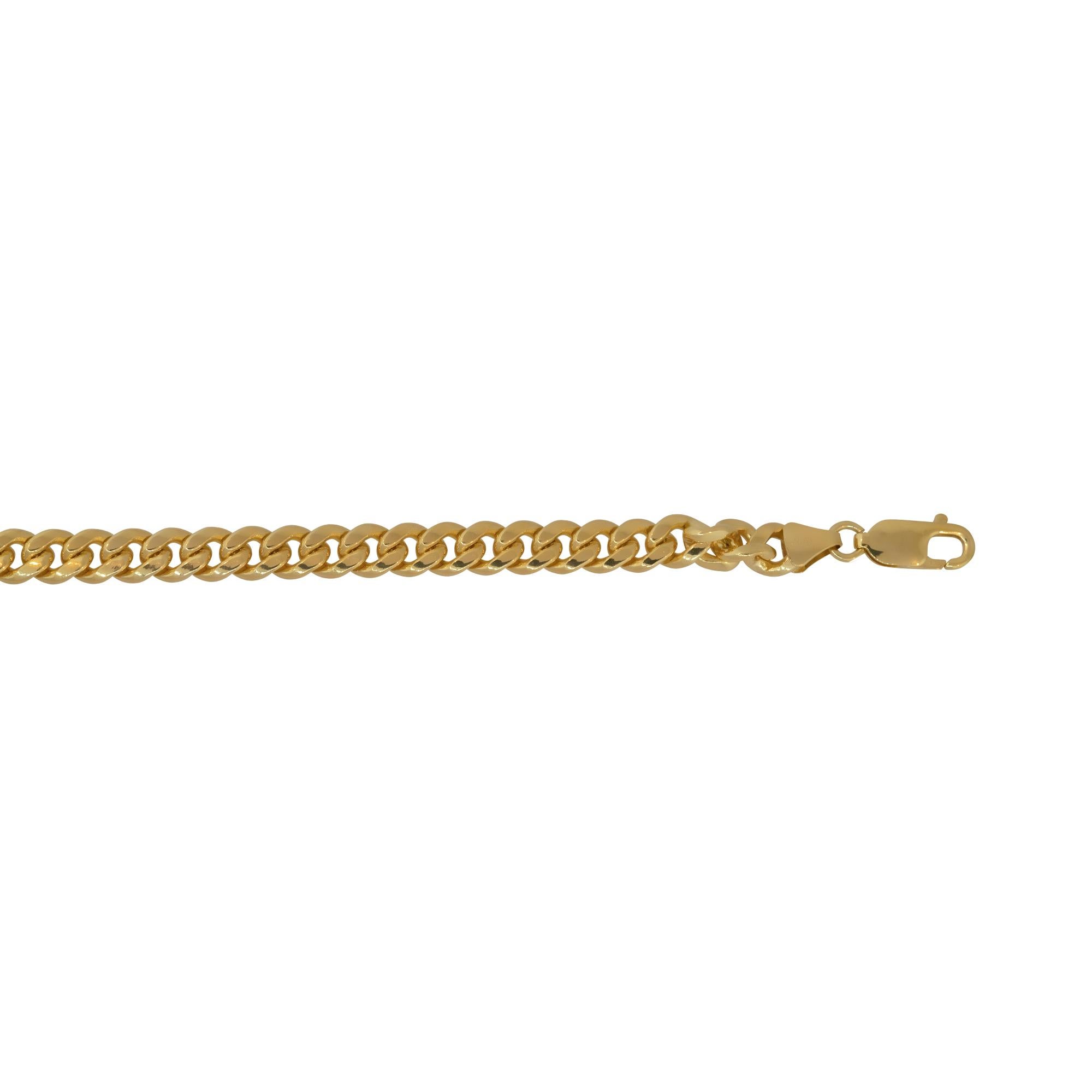 Miami Cuban Link 6 Millimeter 24-Inch 14-Karat Chain In Stock 1