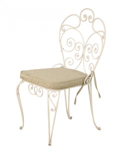 24 Outdoor Victorian Iron Side Chairs