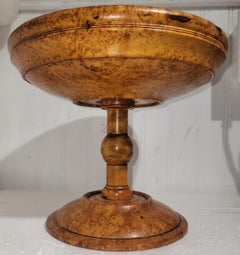 24 Pcs. Alabaster Mini Stone Fruit W/ Birds Eye Maple Compote