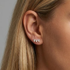 24 Pear Diamond 14K (or 18k upon request) Yellow Gold Stud Earrings