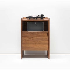 Unison für Sonos Vinyl-Schallplattenständer in Nussbaum Natur