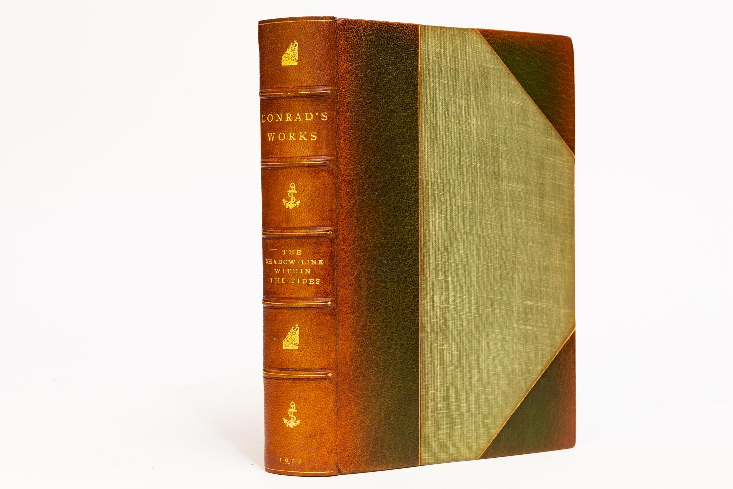 Cuir 24 Volumes, Joseph Conrad, Les œuvres de Joseph Conrad en vente