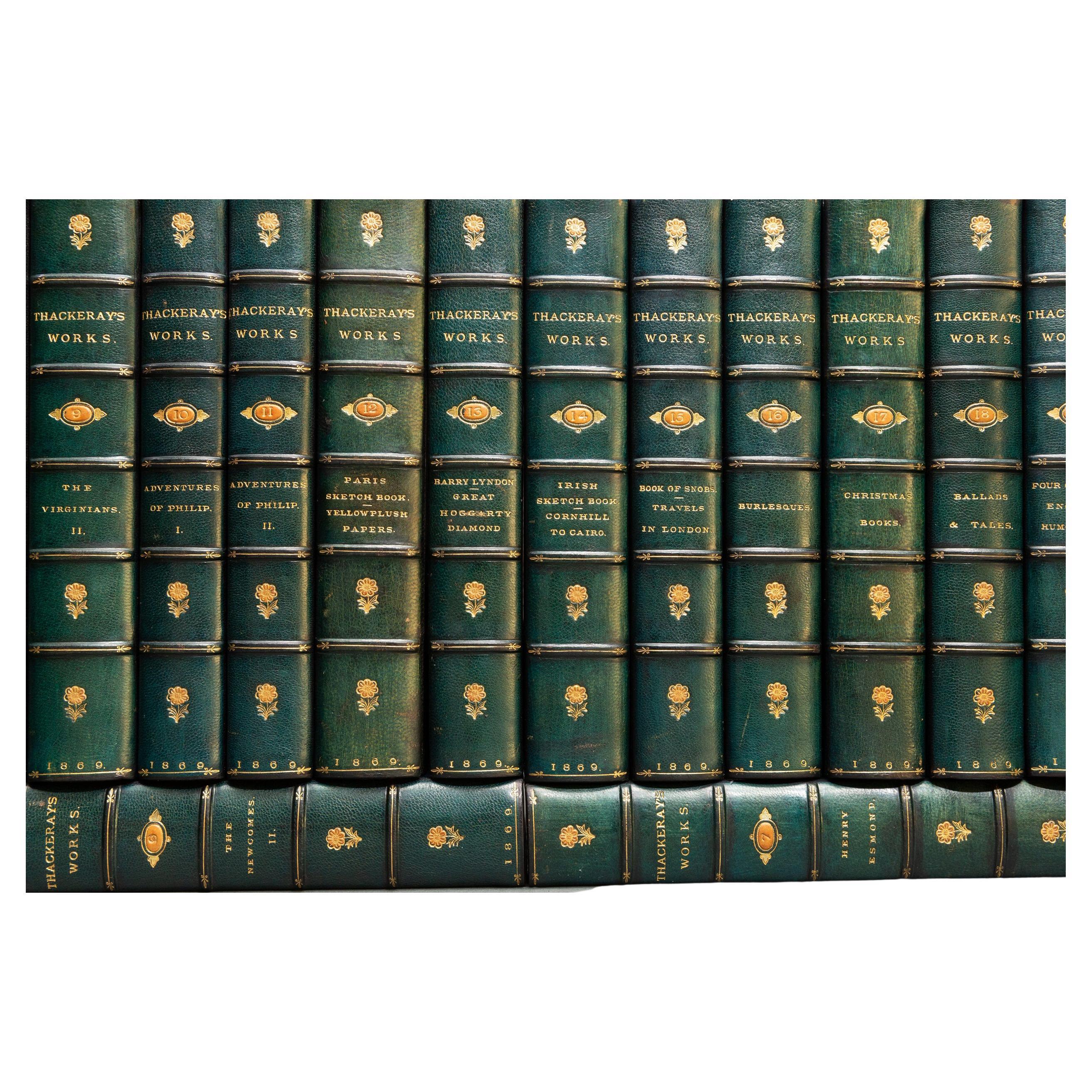 24 Volumes, William Makepeace Thackeray The Works of William Makepeace Thackeray