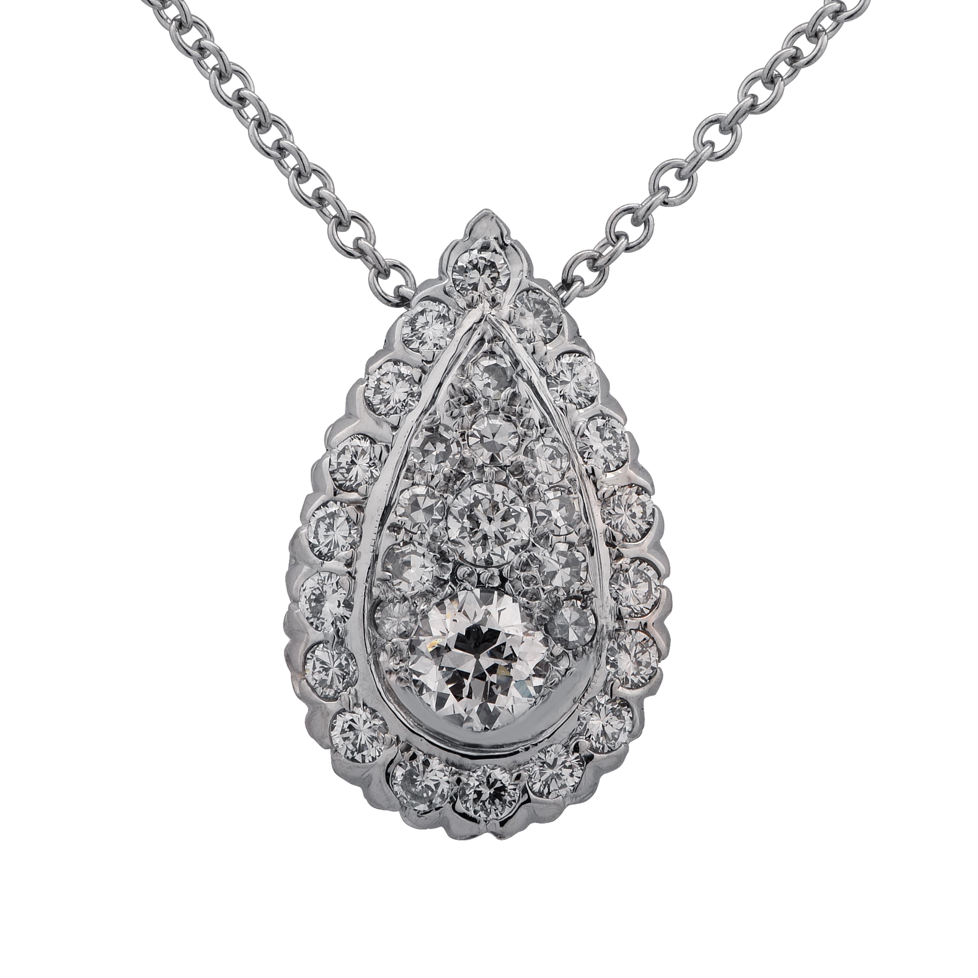 2.40 Carat Diamond Necklace