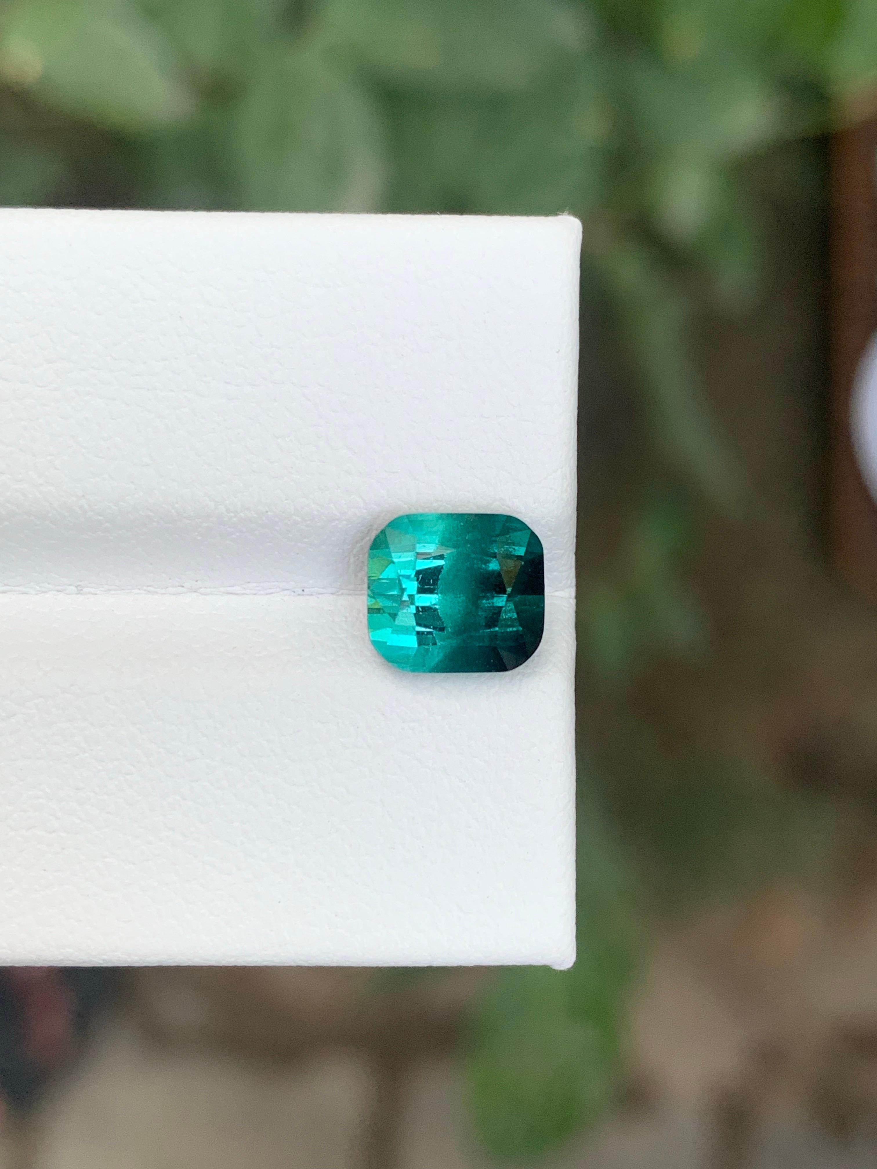 2.40 Karat natürlicher loser zweifarbiger Turmalin in Kissenform Edelstein im Angebot 6