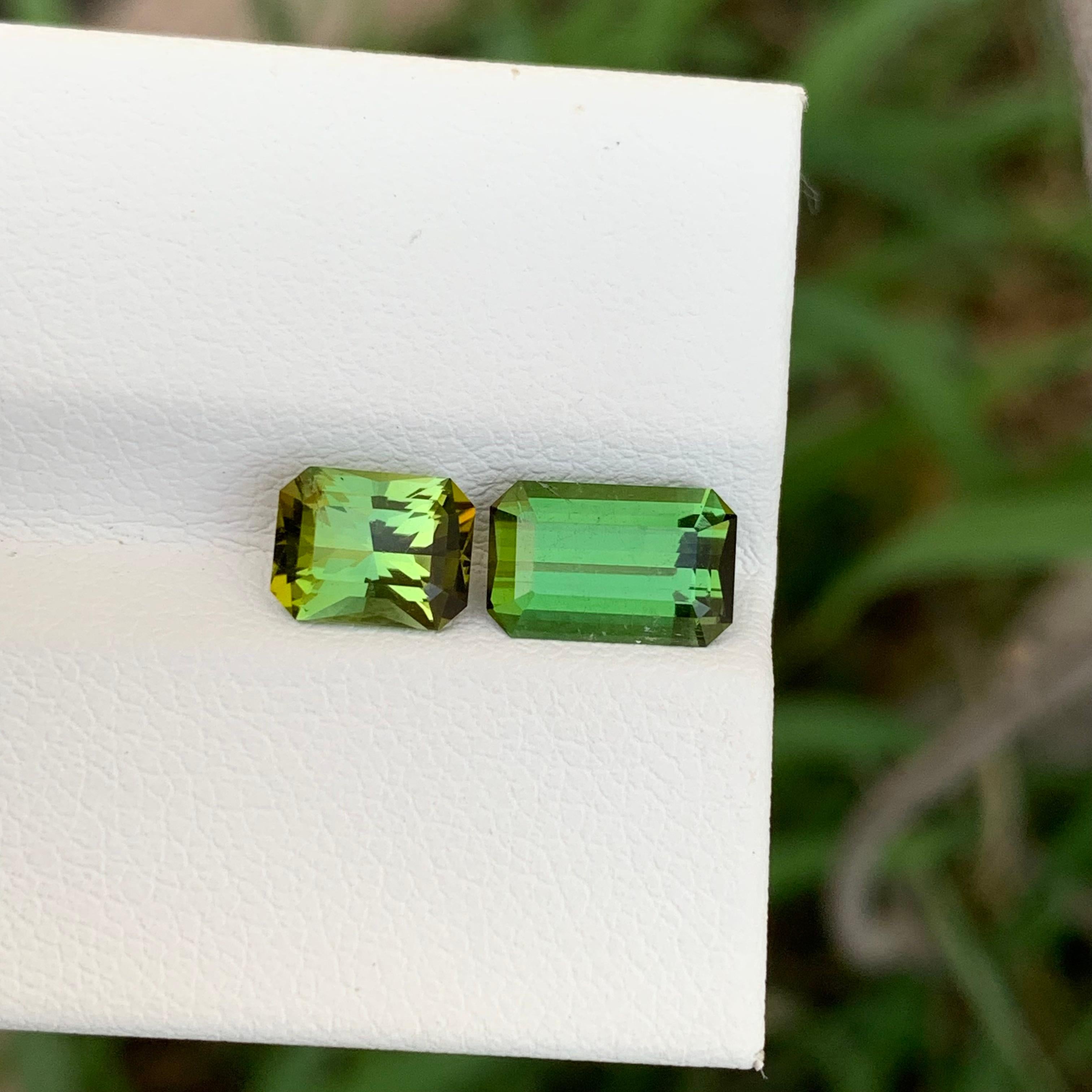 2.40 Carat Natural Loose Dual Tourmaline For Jewellery Making For Sale 1