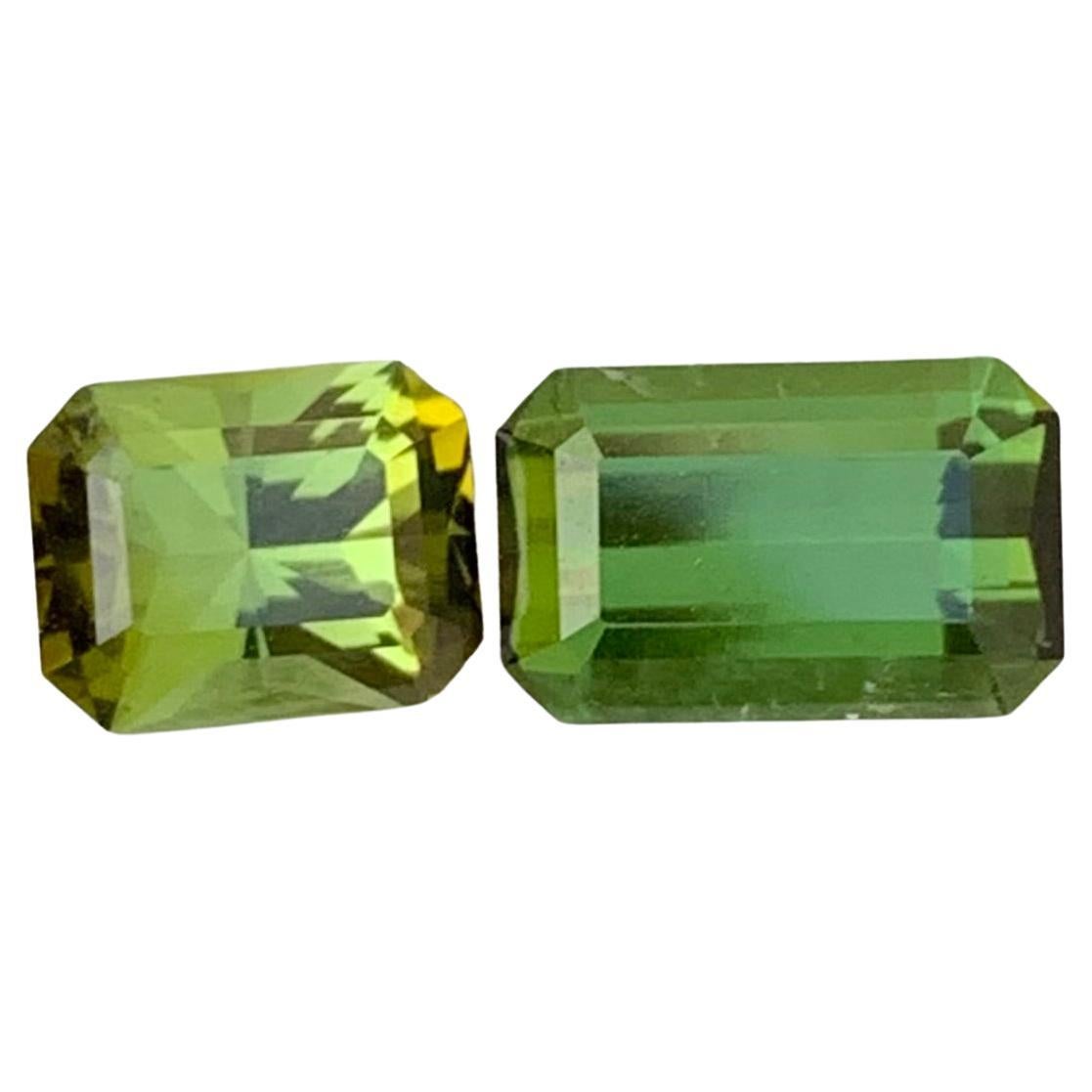 2.40 Carat Natural Loose Dual Tourmaline For Jewellery Making For Sale