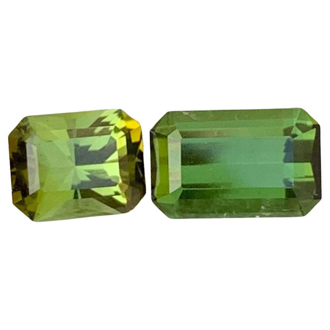 2.40 Carat Natural Loose Dual Tourmaline For Jewellery Making 