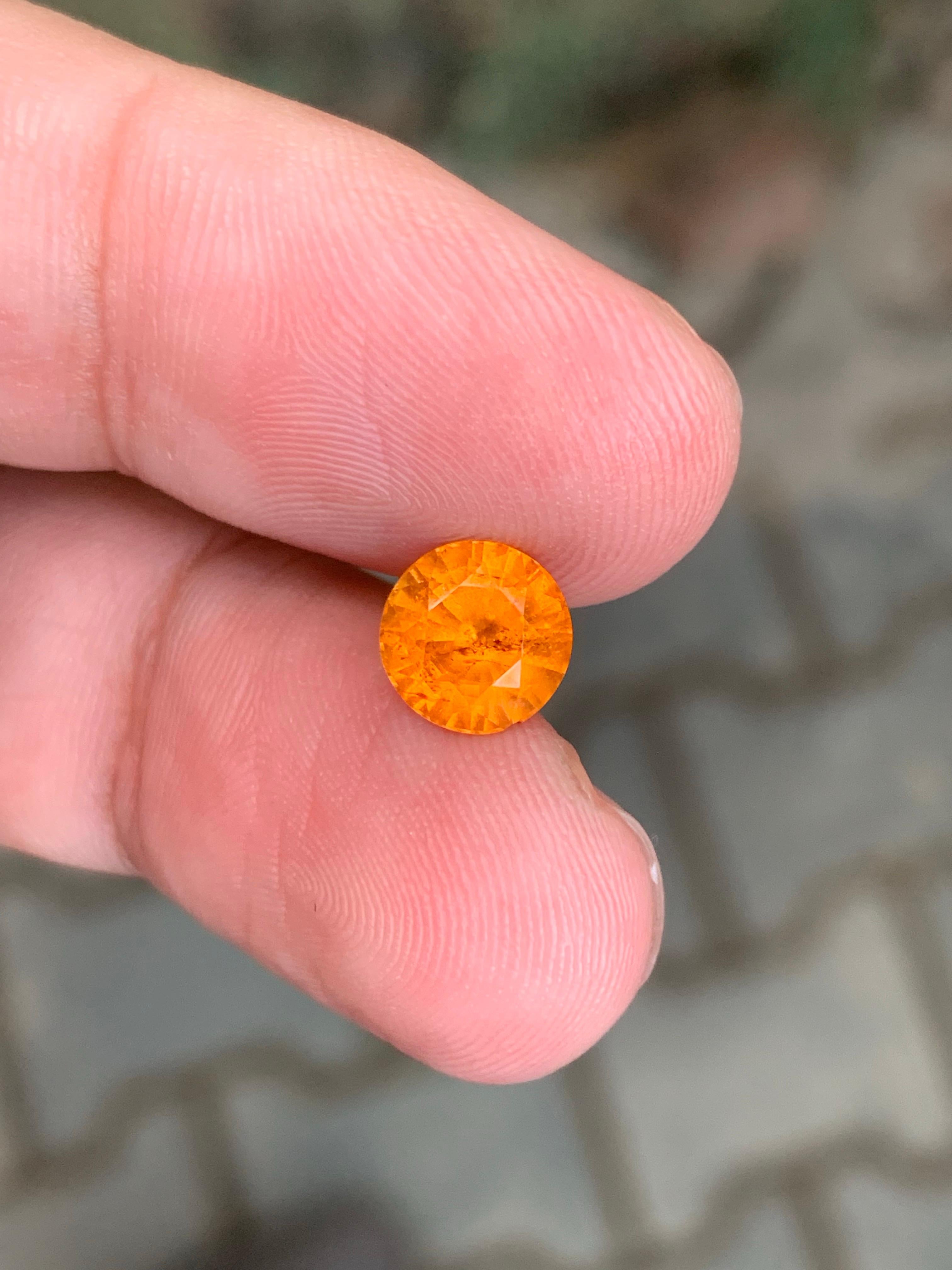 2.40 Carat Natural Loose Fanta Spessartite Garnet Gemstone en venta 2