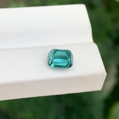 2.40 Carat Natural Loose Lagoon Tourmaline Cushion Shape Gem