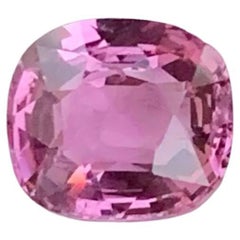 2.40 Karat Natürlicher Loser Rosa Spinell Stein Kissenschliff Tansanischer Edelstein