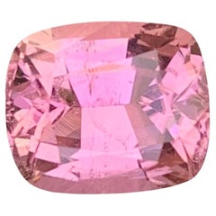 Tourmaline rose naturelle taille coussin de 2,40 carats