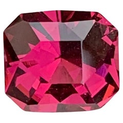 2.40 Carat Natural Loose Rhodolite Garnet Cushion Shape Gem For Jewellery