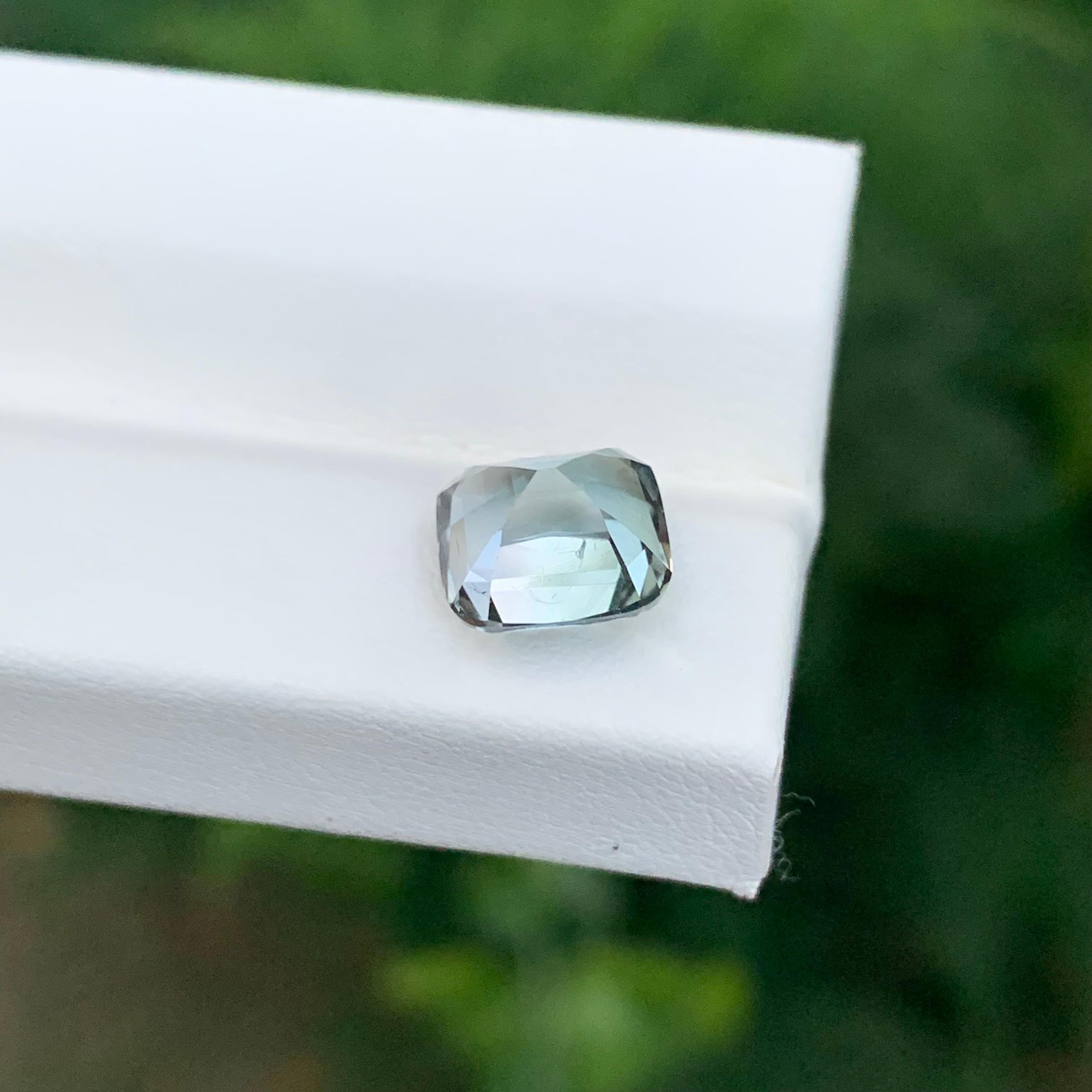 2.40 Carat Natural Loose Teal Tourmaline Cushion Shape Gem Neuf - En vente à Peshawar, PK