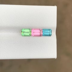 2.40 Carat Natural Loose Tourmaline Set For Jewellery Making