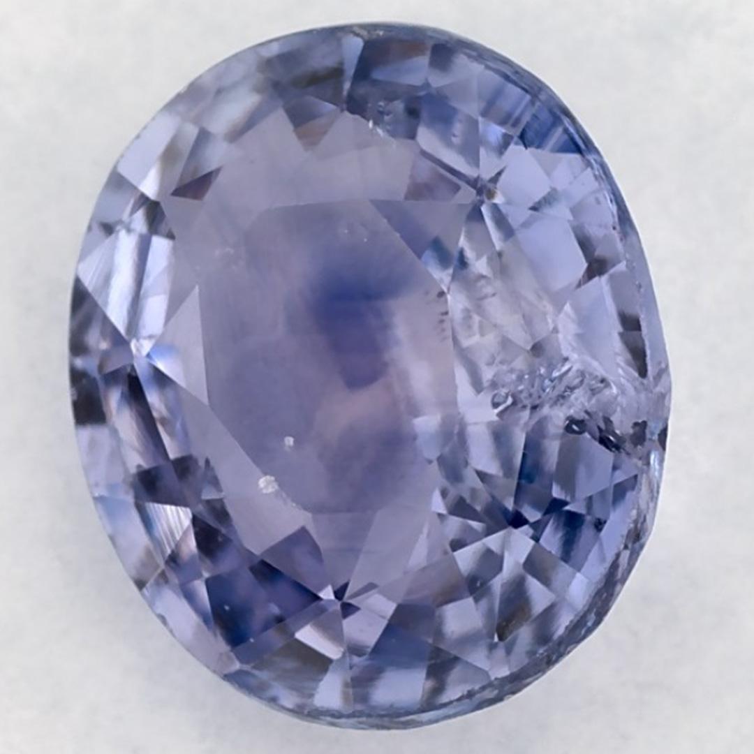 De las mujeres 2.40 qt Zafiro Azul Oval Gema Suelta en venta