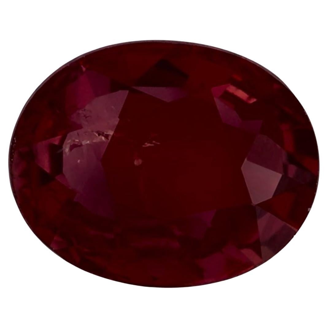 2.40 Ct Ruby Oval Loose Gemstone