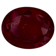 2.40 Ct Ruby Oval Loose Gemstone