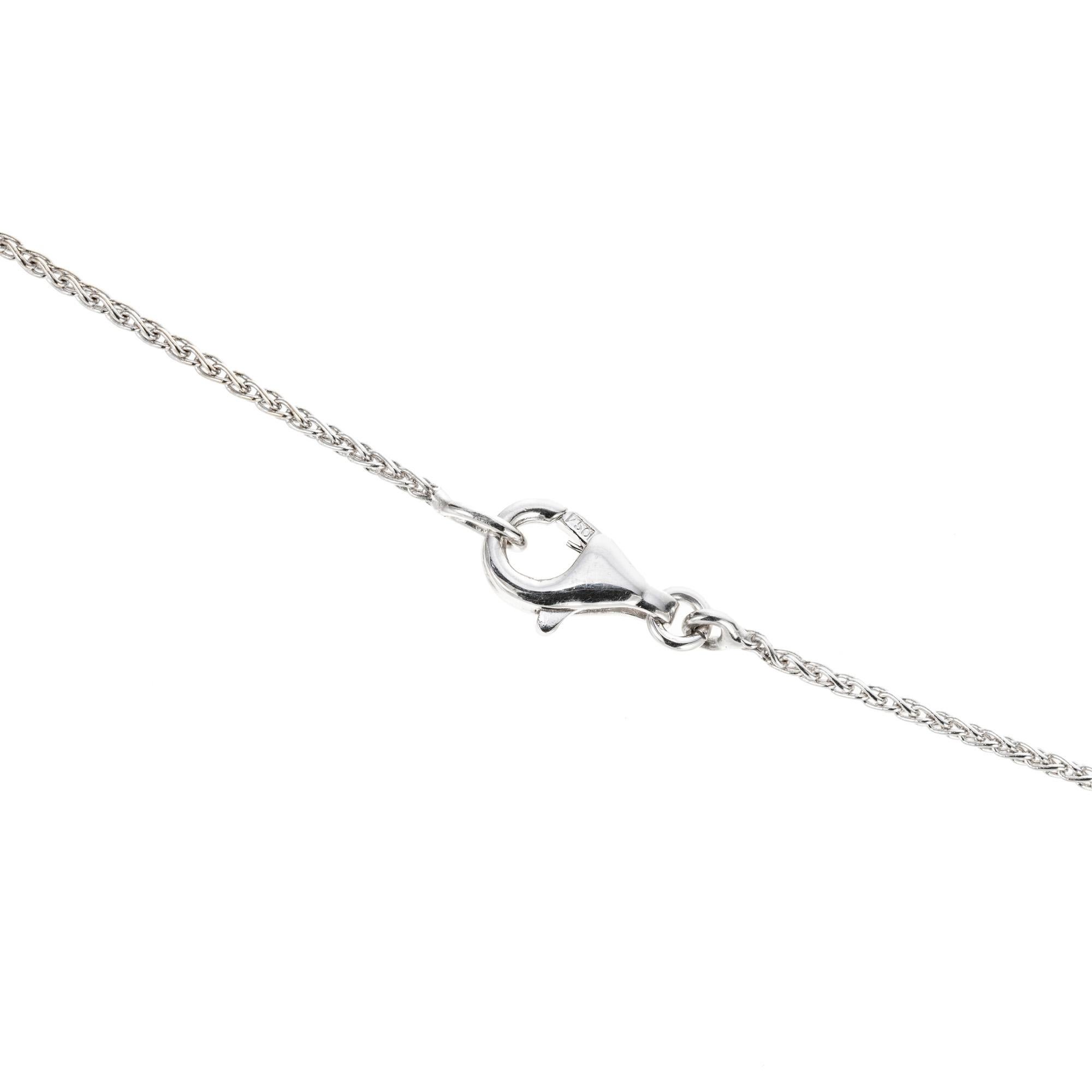 Women's 24.00 Carat Smoky Cushion Quartz Diamond Halo White Gold Pendant Necklace For Sale