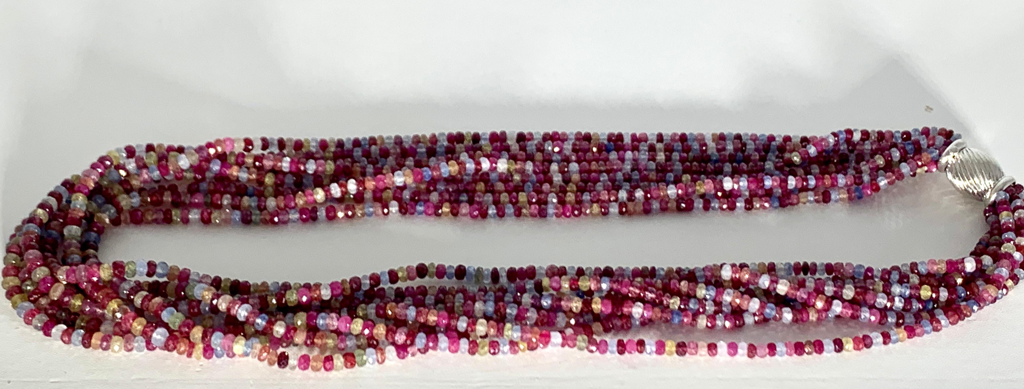 multi layer beaded necklaces