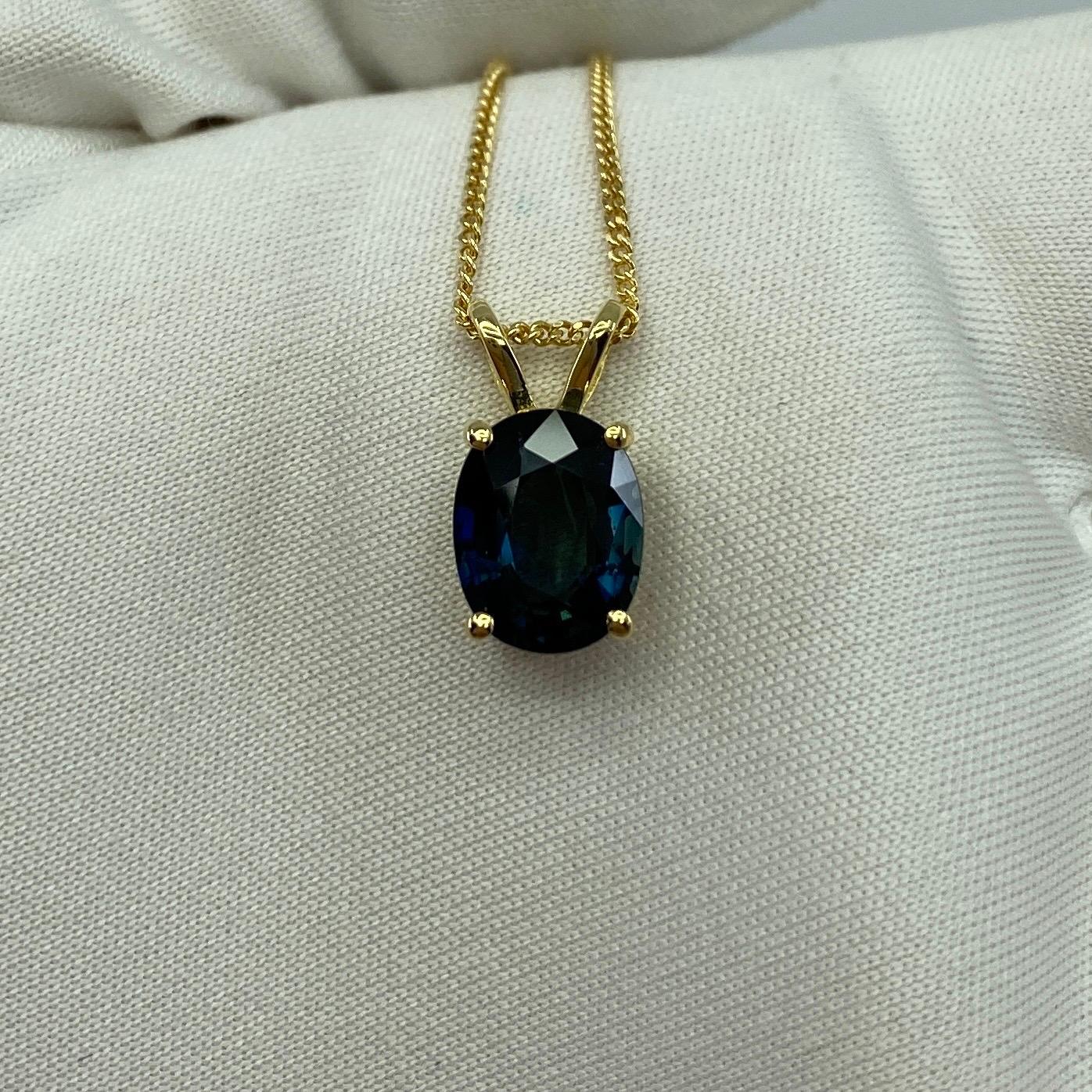 australian sapphire necklace