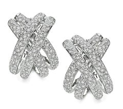 2,40ct Diamant-Ohrringe aus Gold