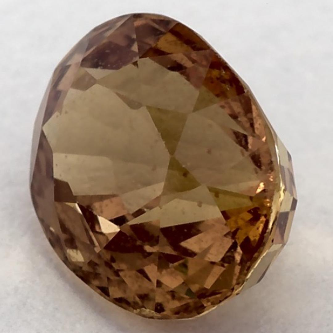 2.41 Ct Yellow Sapphire Oval Loose Gemstone (pierre précieuse en vrac) Pour femmes en vente