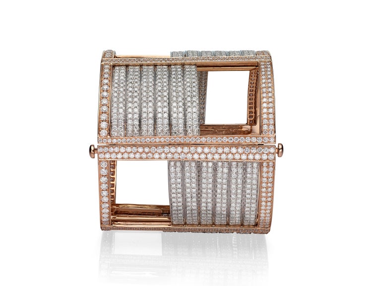 Rosie Two Tone Pave Bracelet main image 0