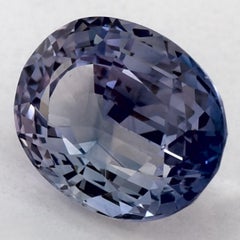 2.42 Ct Blue Sapphire Oval Loose Gemstone