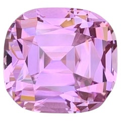 24.25 Carat Natural Loose Baby Pink No Heat Kunzite Cushion Cut Afghan Gemstone (pierre précieuse afghane)