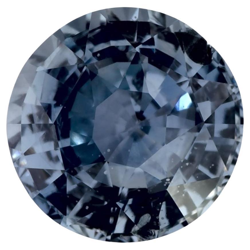 2.43 Ct Blue Sapphire Round Loose Gemstone
