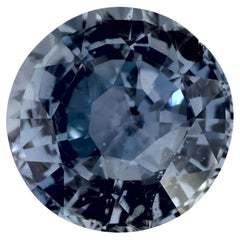 2.43 Ct Blue Sapphire Round Loose Gemstone (pierre précieuse en vrac)