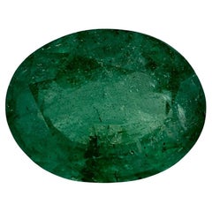 2.43 Ct Emerald Oval Loose Gemstone (pierre précieuse en vrac)