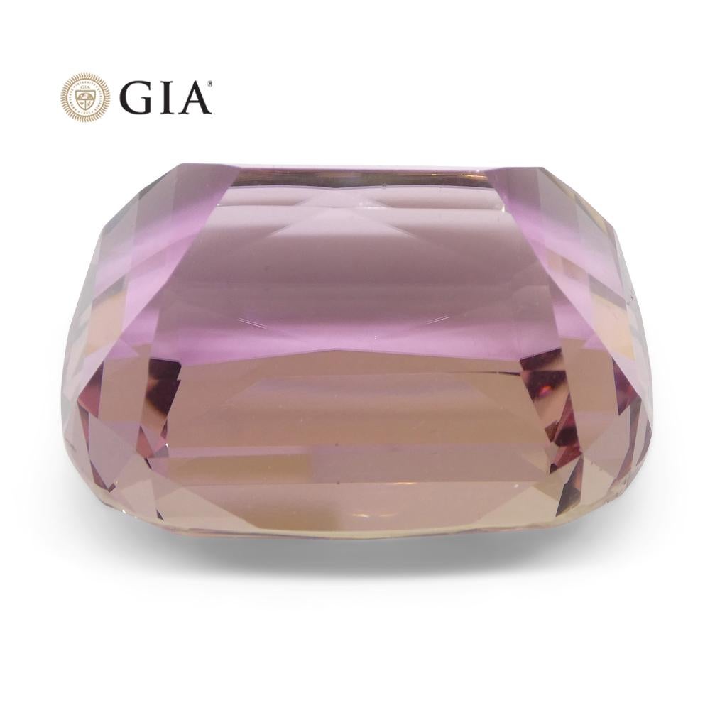 243.01ct Cushion Pink Kunzite GIA Certified 9