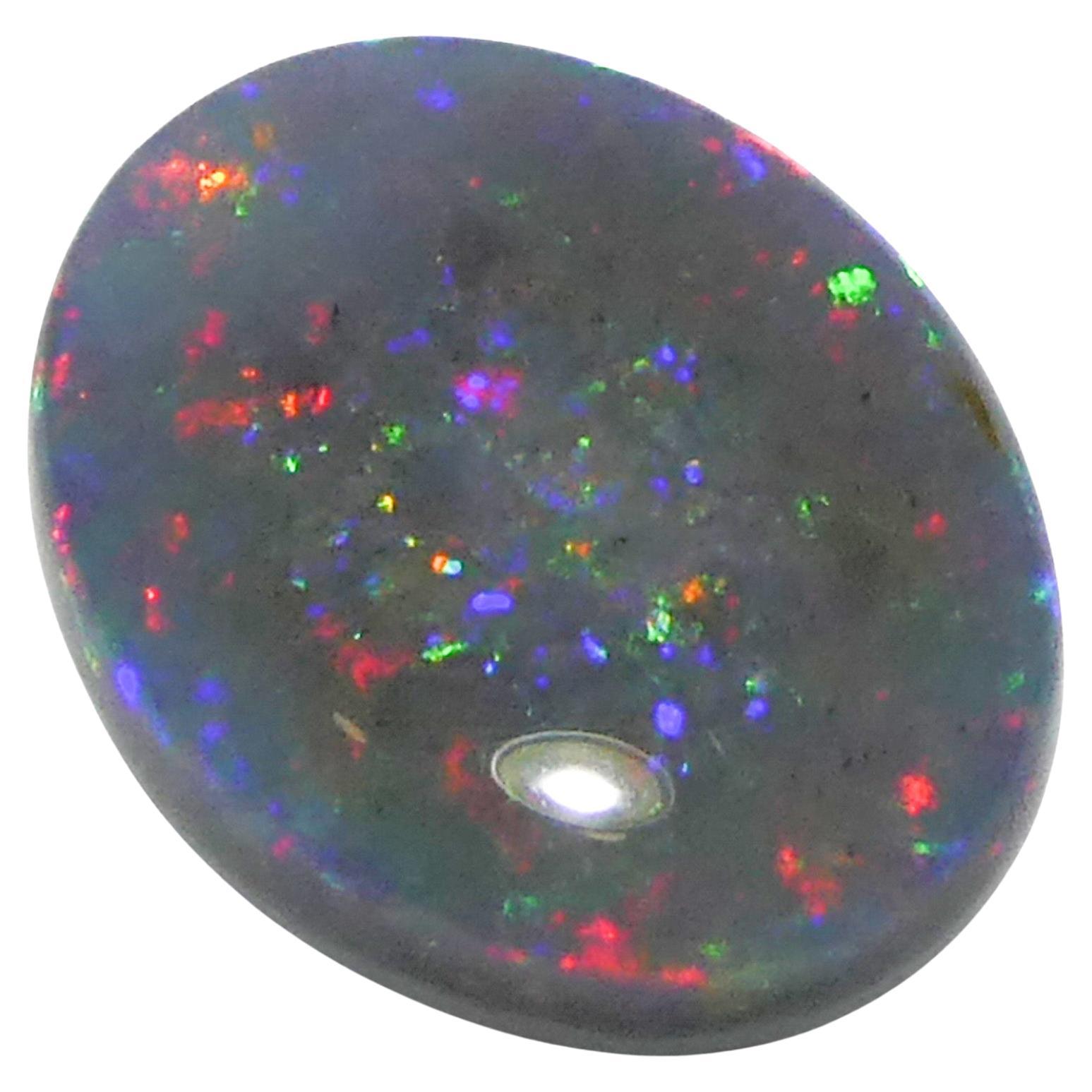 Ópalo gris cabujón de 2,43 ct de Australia