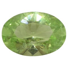 2.43ct Oval Green Mint Garnet from Tanzania