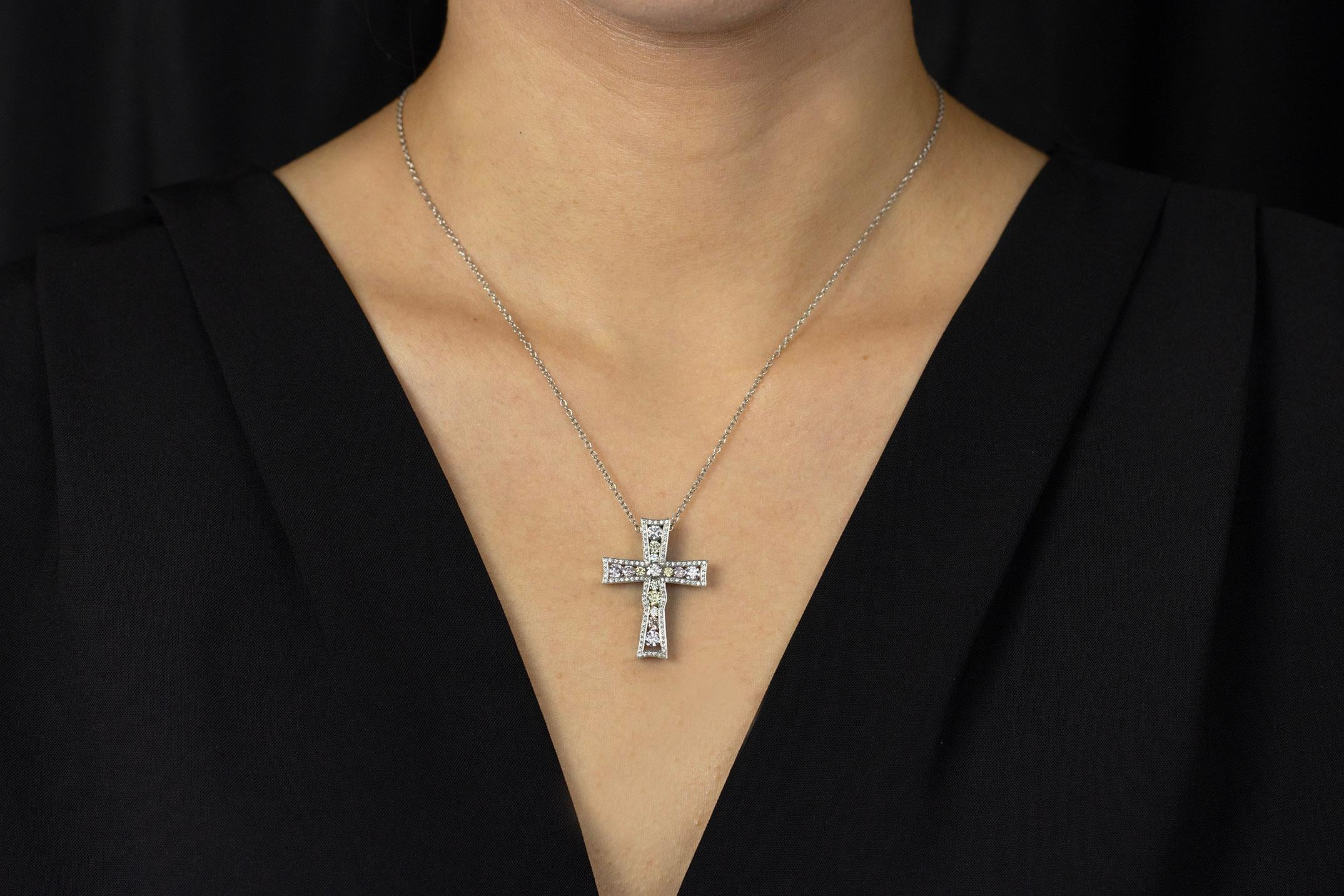 roman cross pendant