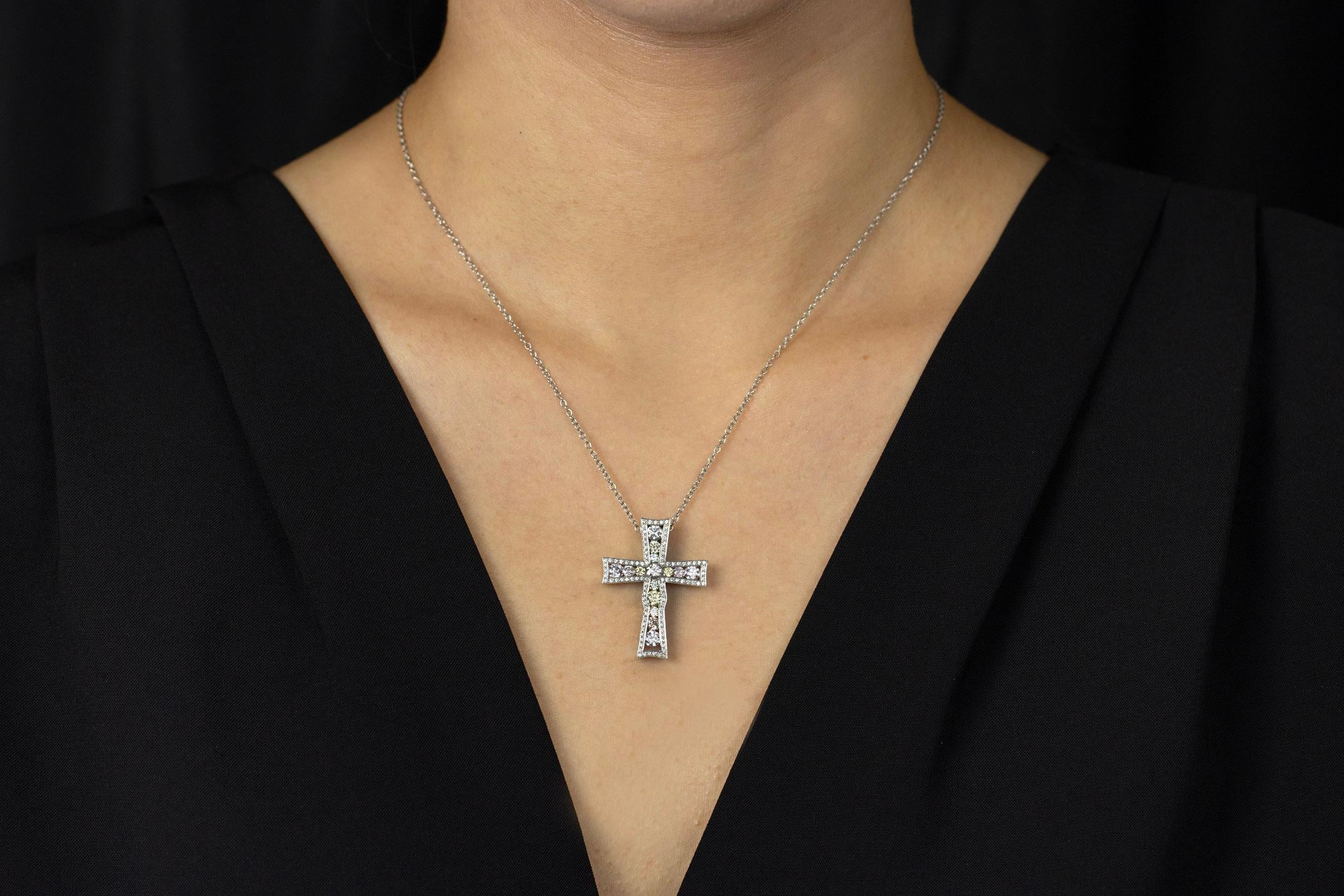 roman cross necklace