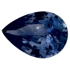 2.44 Ct Blue Sapphire Pear Loose Gemstone