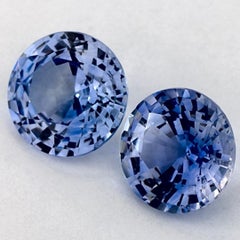 2.44 Ct Blue Sapphire Round Loose Gemstone