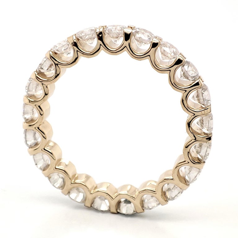 2.44ct Diamond Eternity Ring For Sale at 1stDibs