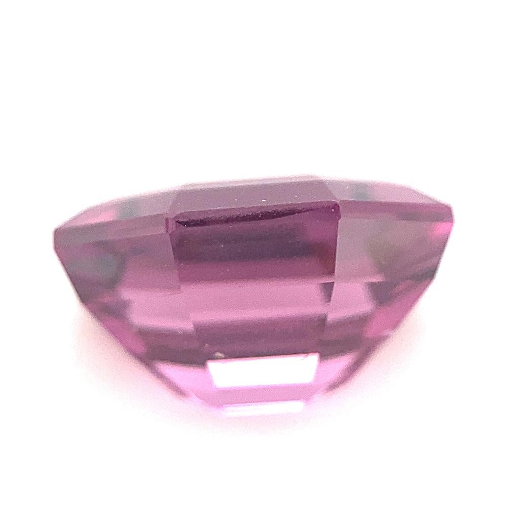 2.44ct Octagonal / Emerald Cut Purple Spinel from Sri Lanka Unheated For Sale 4